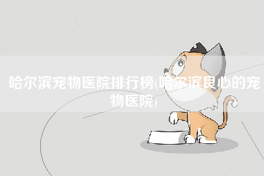 哈尔滨宠物医院排行榜(哈尔滨良心的宠物医院)