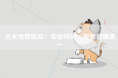 吉米宠物医院：专业呵护，宠物健康第一