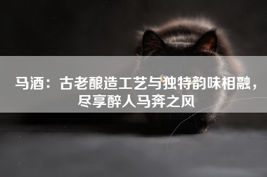 马酒：古老酿造工艺与独特韵味相融，尽享醉人马奔之风