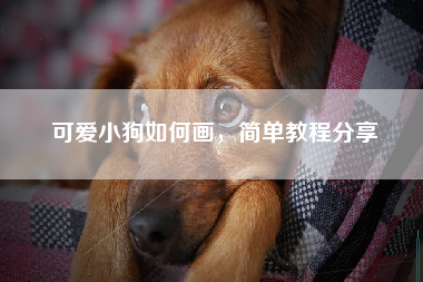 可爱小狗如何画，简单教程分享