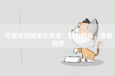 可爱宠物博美比熊串：魅力四溢，温馨陪伴